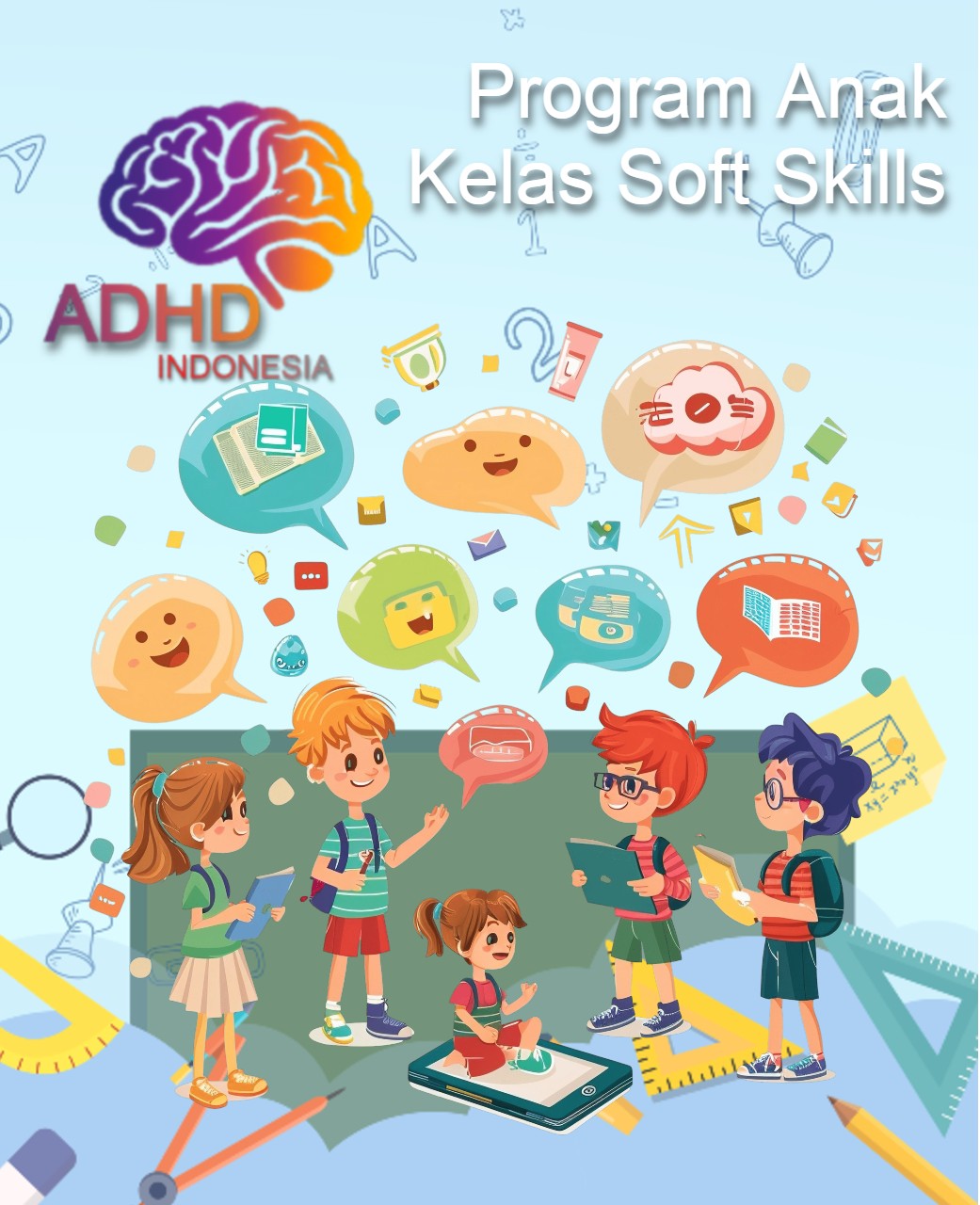 Program ADHD Indonesia Kabupaten Kebumen Kelas Soft Skills Anak ADHD